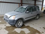 2004 Honda Cr-v Lx Silver vin: SHSRD78534U228045