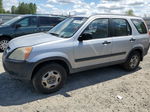 2004 Honda Cr-v Lx Silver vin: SHSRD78584U252034