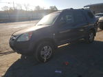 2004 Honda Cr-v Ex Blue vin: SHSRD78804U226375