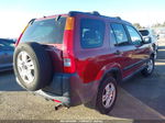 2004 Honda Cr-v Ex Burgundy vin: SHSRD78814U229897