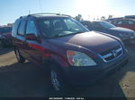 2004 Honda Cr-v Ex Burgundy vin: SHSRD78814U229897