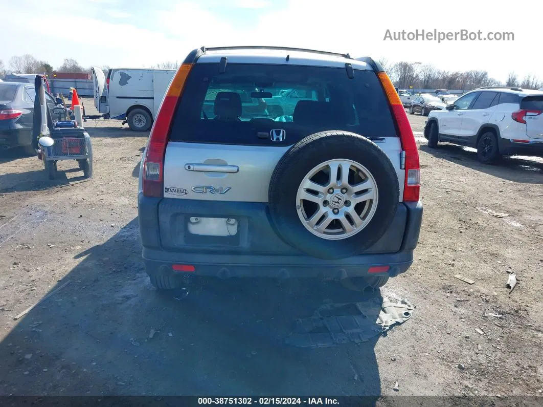 2004 Honda Cr-v Ex Silver vin: SHSRD78824U213031