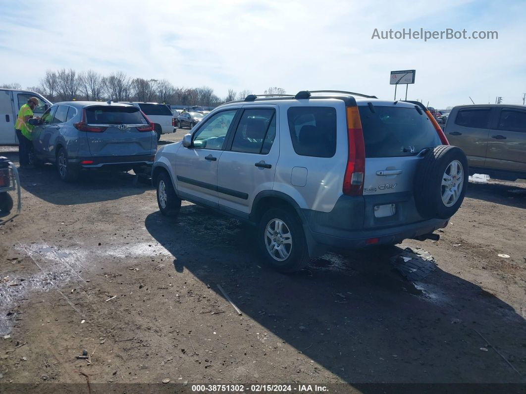 2004 Honda Cr-v Ex Silver vin: SHSRD78824U213031