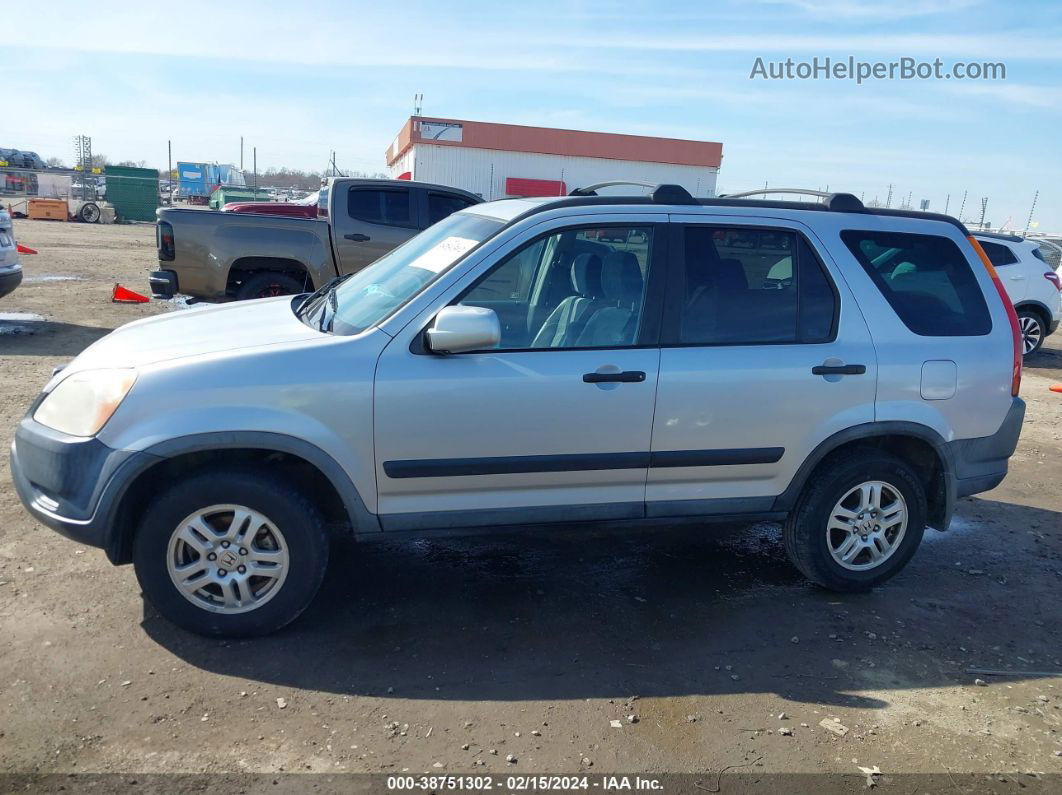 2004 Honda Cr-v Ex Silver vin: SHSRD78824U213031