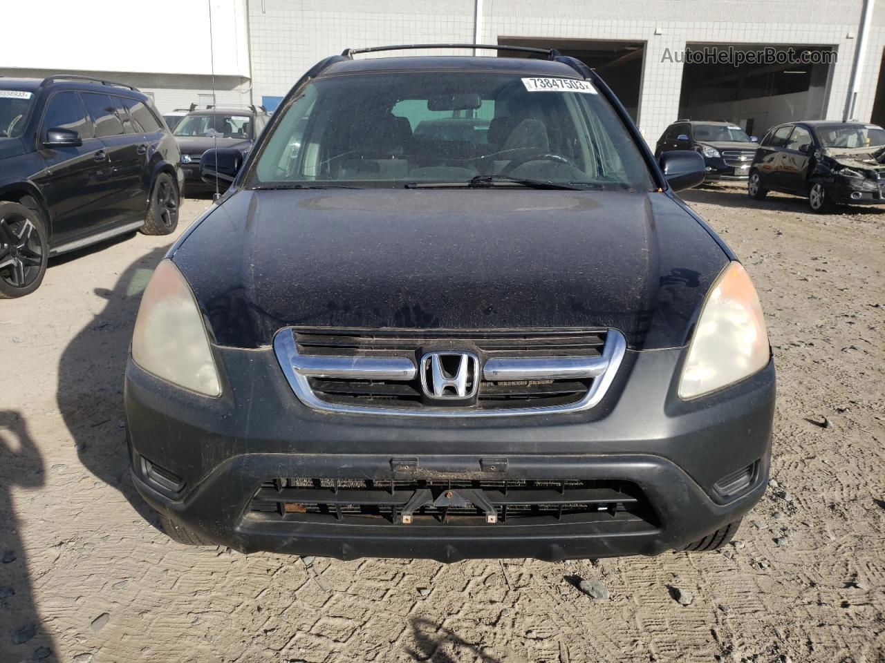 2004 Honda Cr-v Ex Black vin: SHSRD78824U215099