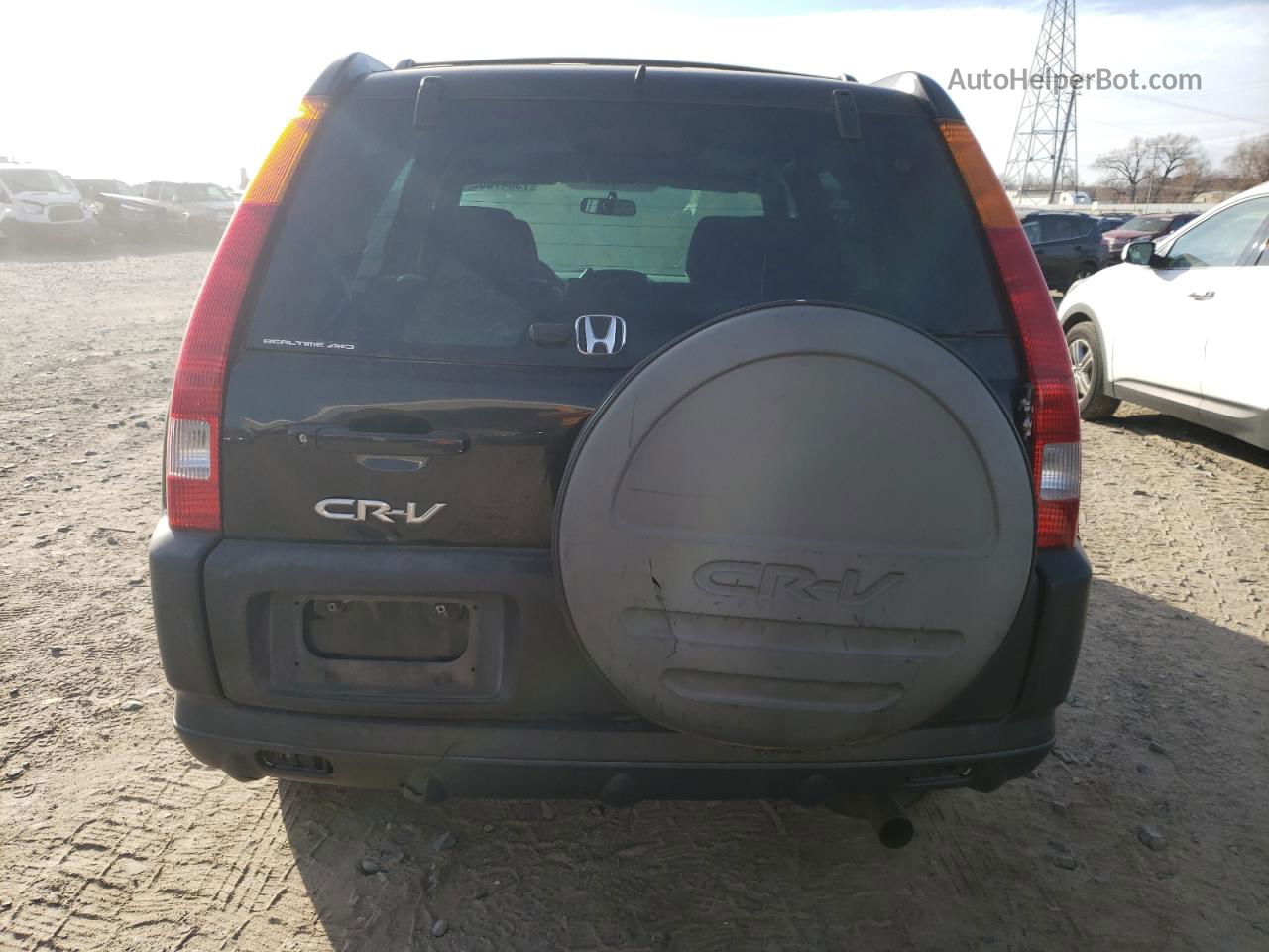 2004 Honda Cr-v Ex Черный vin: SHSRD78824U215099