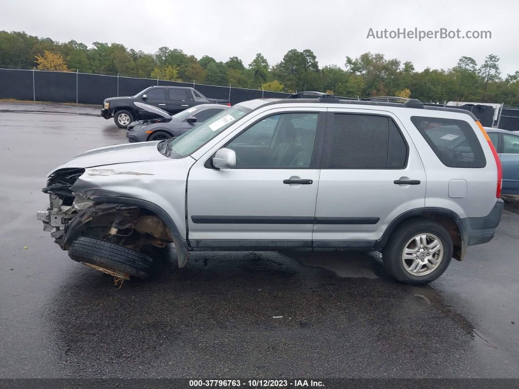 2004 Honda Cr-v Ex Silver vin: SHSRD78824U228368