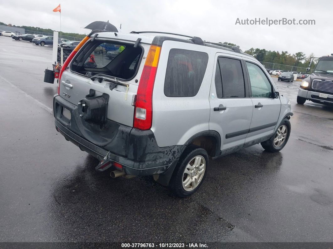 2004 Honda Cr-v Ex Silver vin: SHSRD78824U228368