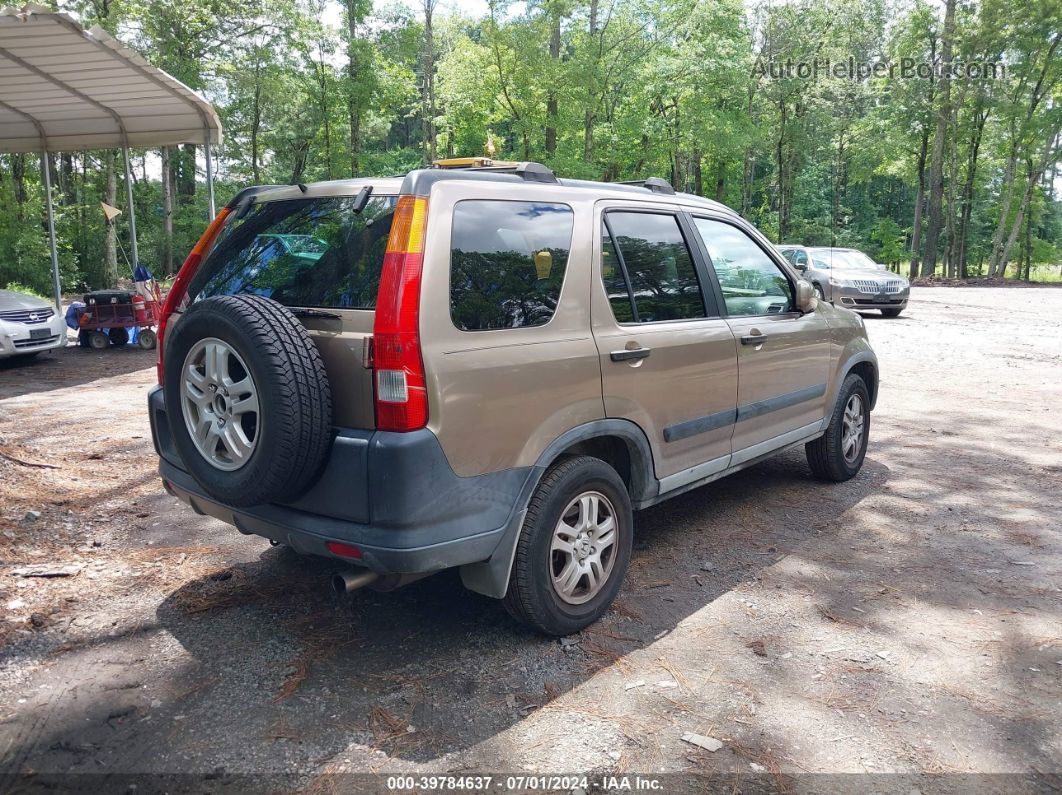 2004 Honda Cr-v Ex Brown vin: SHSRD78824U238673