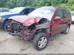 2004 Honda Cr-v Ex Red vin: SHSRD78834U221686