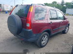 2004 Honda Cr-v Ex Red vin: SHSRD78834U221686