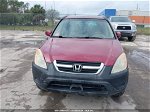 2004 Honda Cr-v Ex Темно-бордовый vin: SHSRD78834U234275