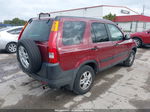 2004 Honda Cr-v Ex Темно-бордовый vin: SHSRD78834U234275