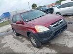 2004 Honda Cr-v Ex Темно-бордовый vin: SHSRD78834U234275