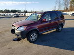 2004 Honda Cr-v Ex Burgundy vin: SHSRD78834U248970