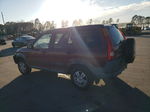 2004 Honda Cr-v Ex Burgundy vin: SHSRD78834U248970