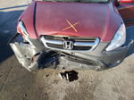 2004 Honda Cr-v Ex Burgundy vin: SHSRD78834U248970