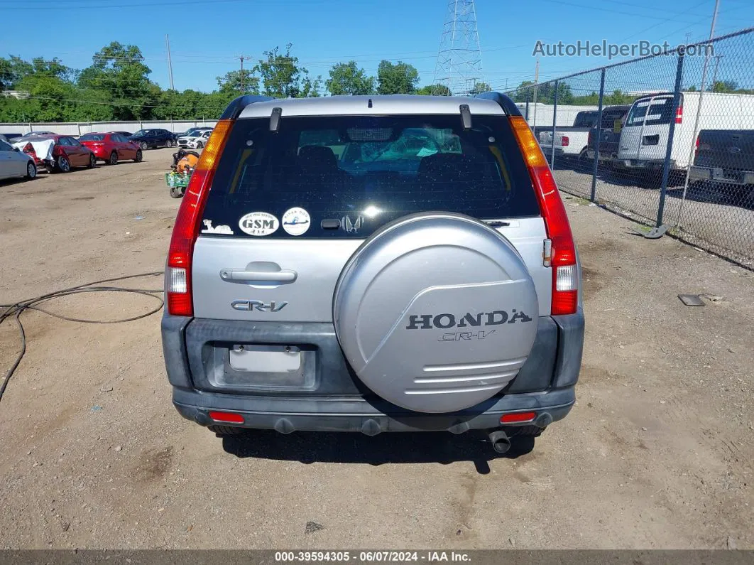 2004 Honda Cr-v Ex Silver vin: SHSRD78834U258799