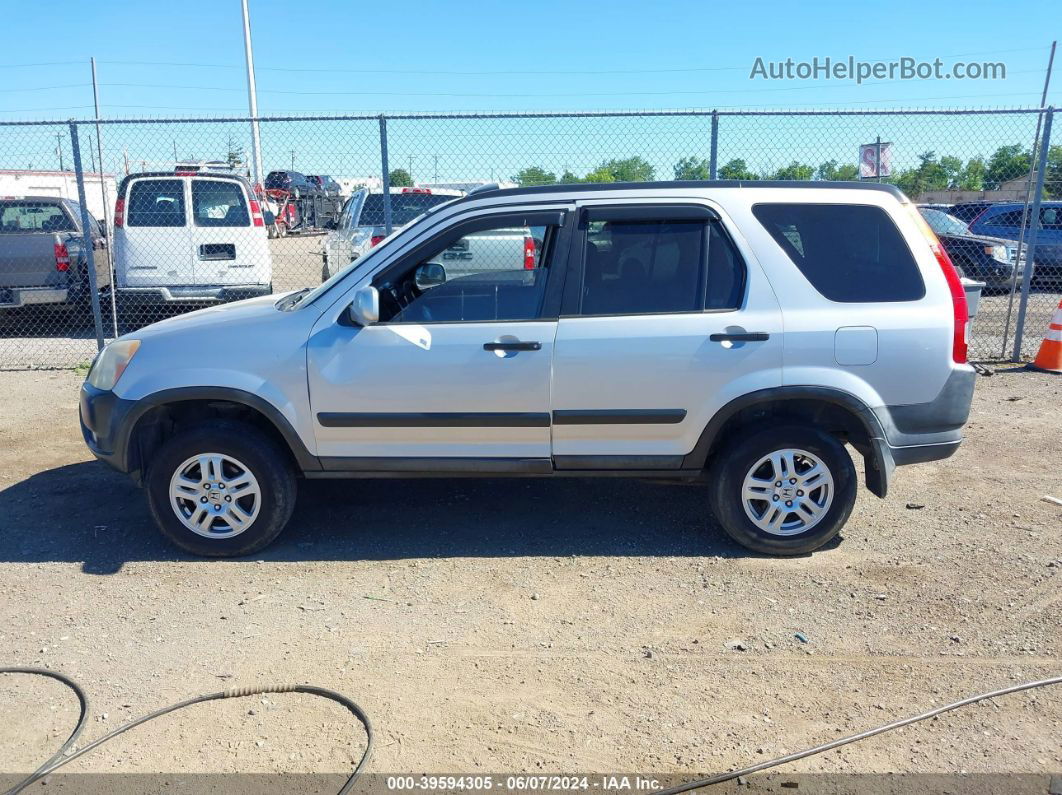 2004 Honda Cr-v Ex Silver vin: SHSRD78834U258799