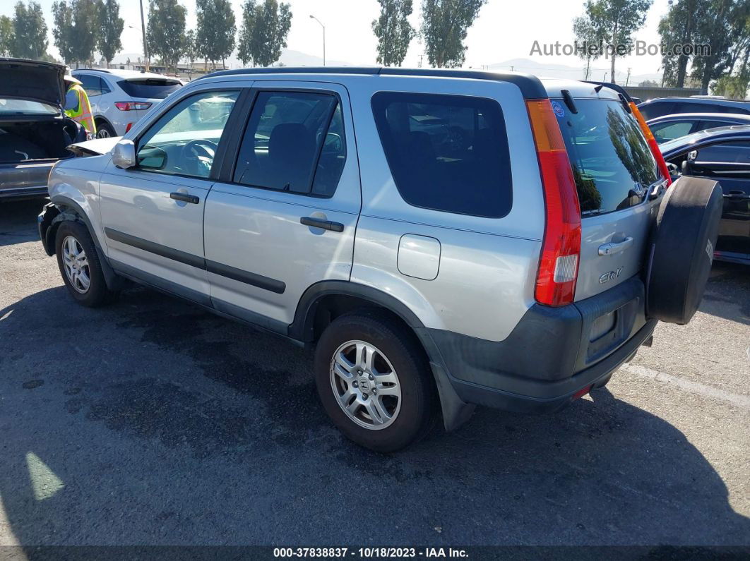 2004 Honda Cr-v Ex Silver vin: SHSRD78844U219591