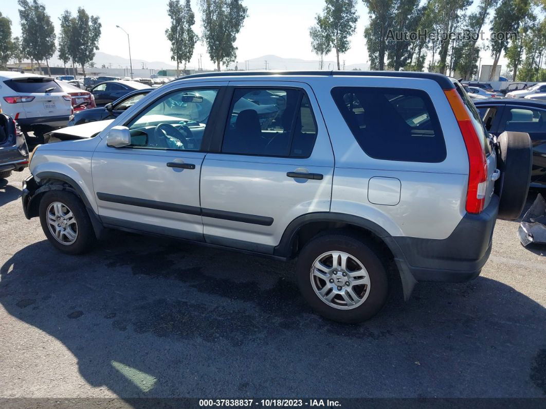 2004 Honda Cr-v Ex Silver vin: SHSRD78844U219591