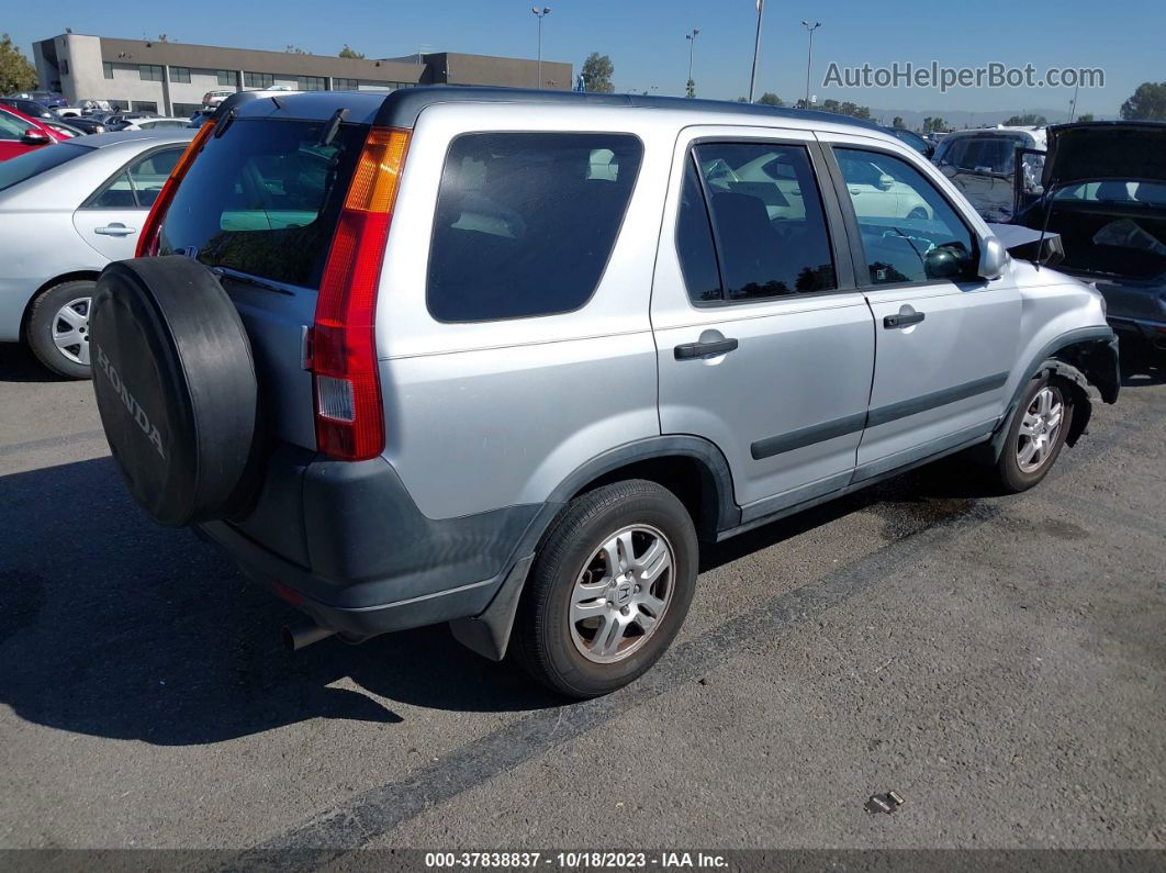 2004 Honda Cr-v Ex Silver vin: SHSRD78844U219591