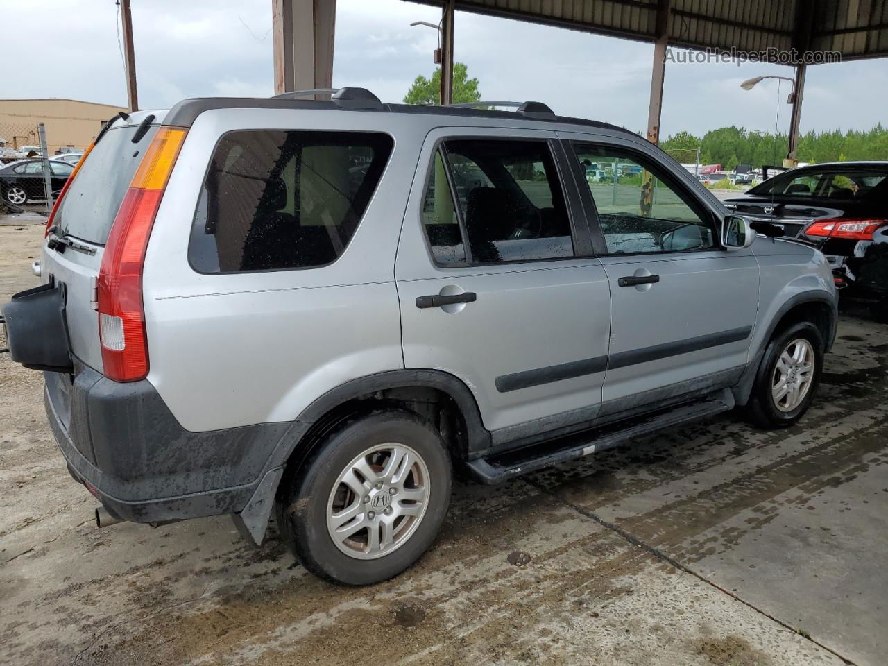 2004 Honda Cr-v Ex Silver vin: SHSRD78844U222474