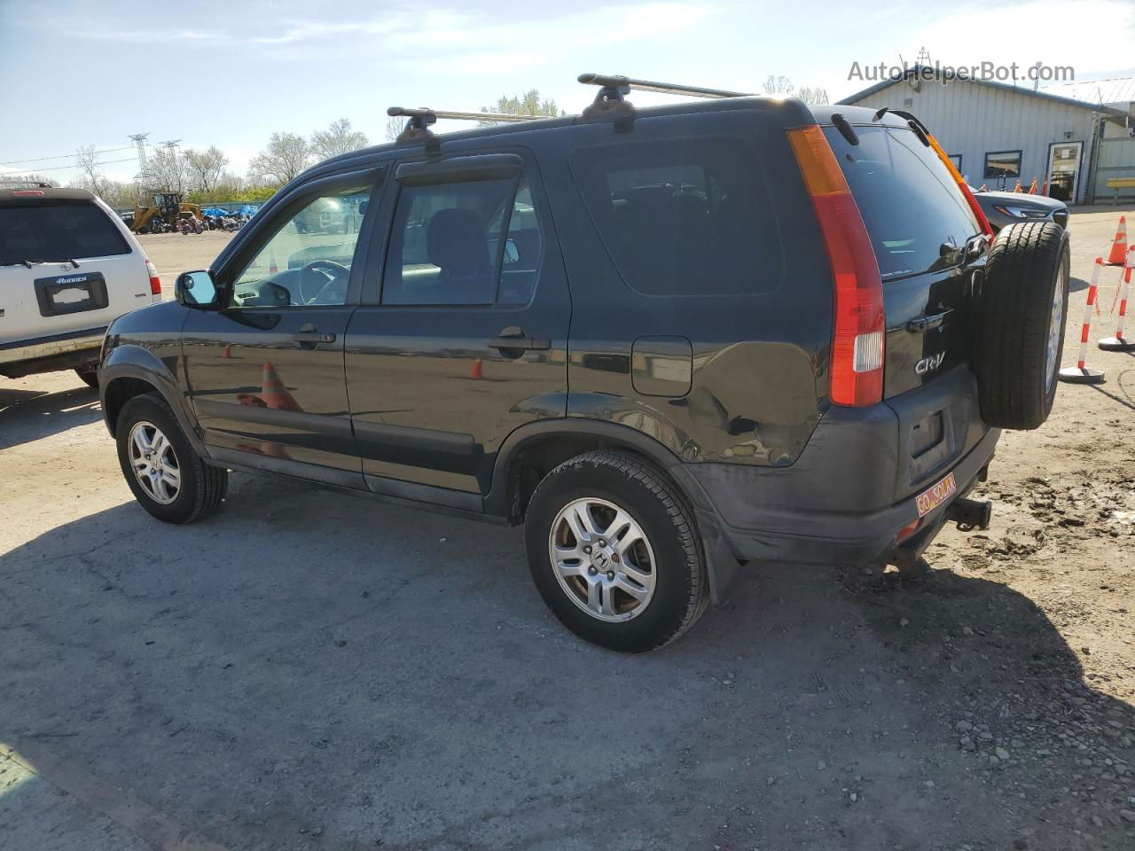 2004 Honda Cr-v Ex Black vin: SHSRD78844U231319