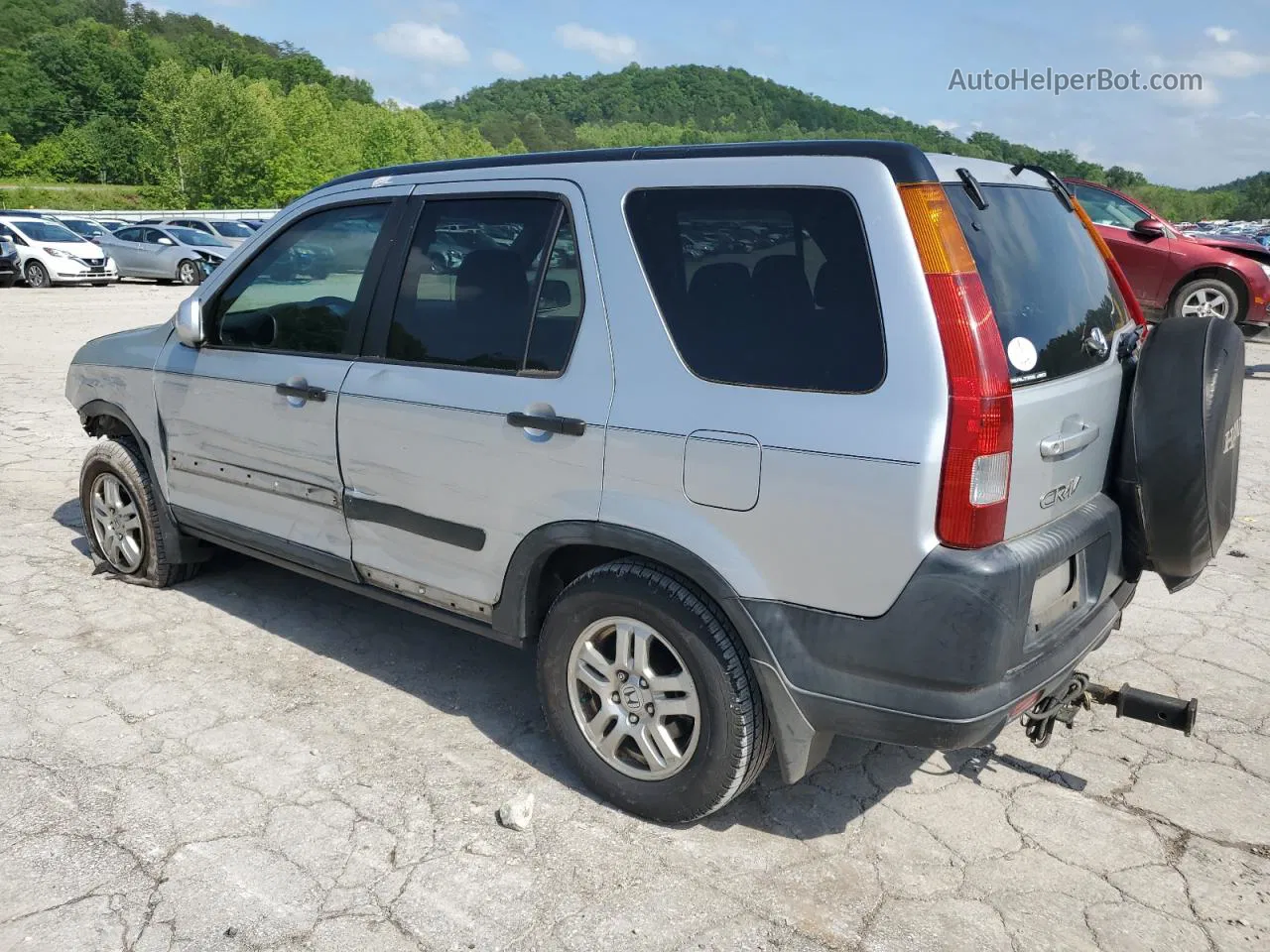 2004 Honda Cr-v Ex Серебряный vin: SHSRD78844U258830