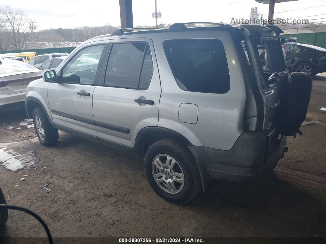 2004 Honda Cr-v Ex Silver vin: SHSRD78854U222497