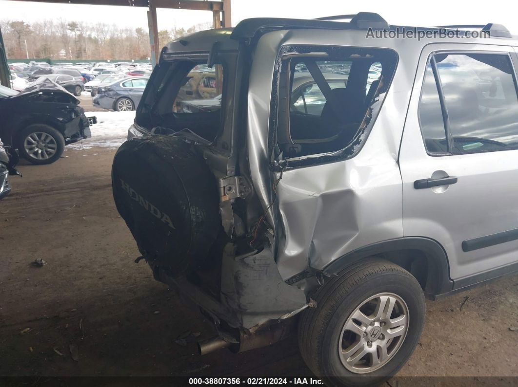 2004 Honda Cr-v Ex Silver vin: SHSRD78854U222497