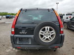 2004 Honda Cr-v Ex Black vin: SHSRD78854U225058