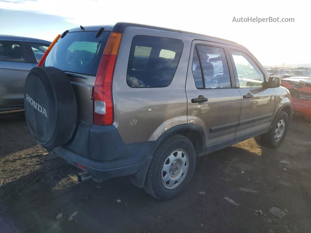 2004 Honda Cr-v Ex Gold vin: SHSRD78854U241647