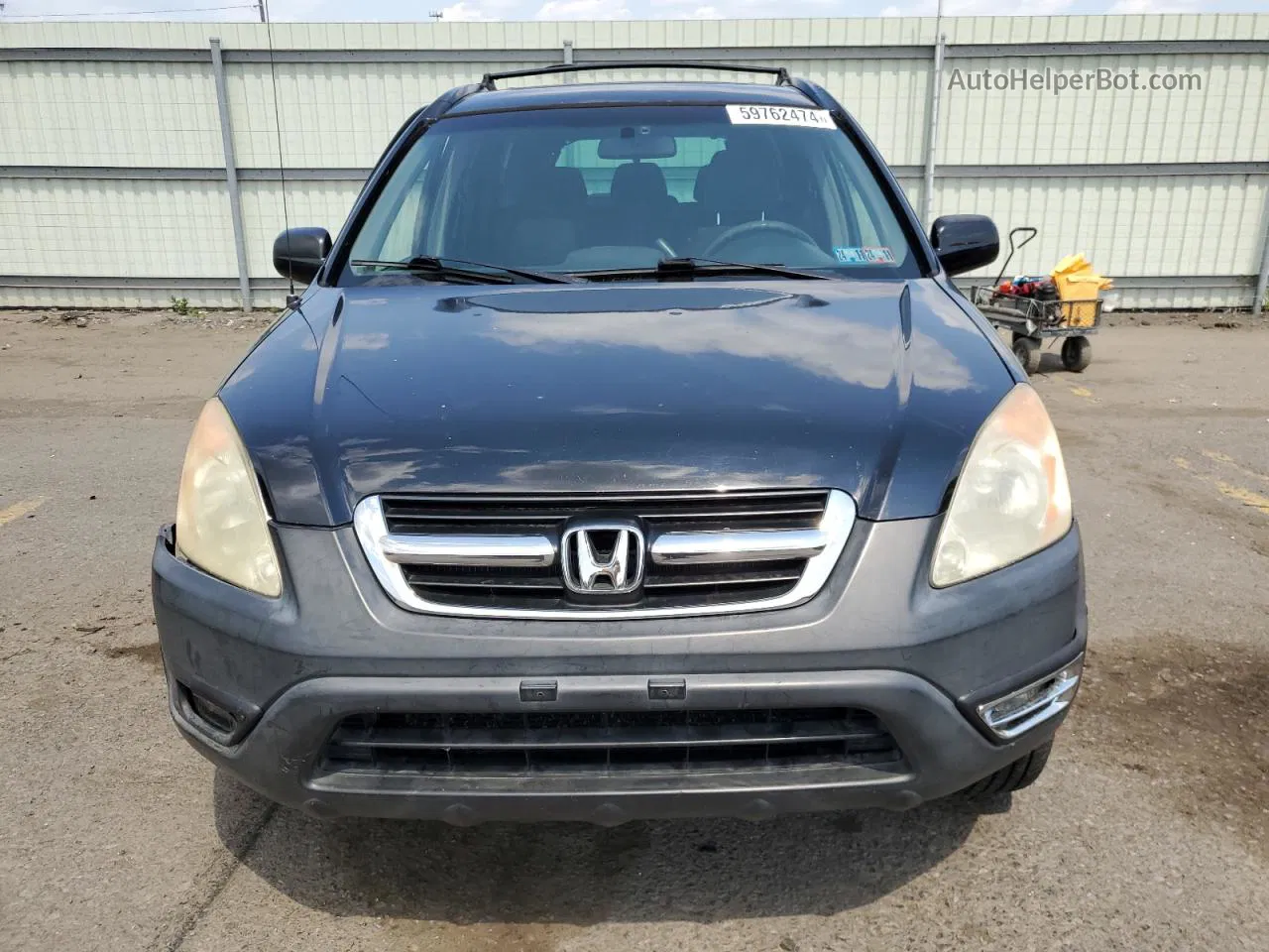 2004 Honda Cr-v Ex Black vin: SHSRD78854U244287