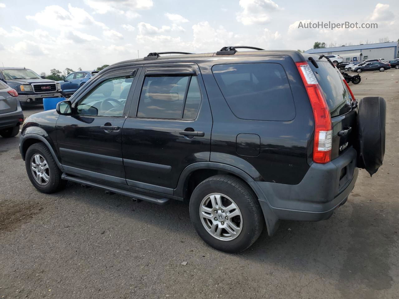 2004 Honda Cr-v Ex Black vin: SHSRD78854U244287