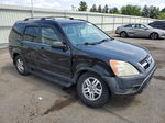 2004 Honda Cr-v Ex Black vin: SHSRD78854U244287