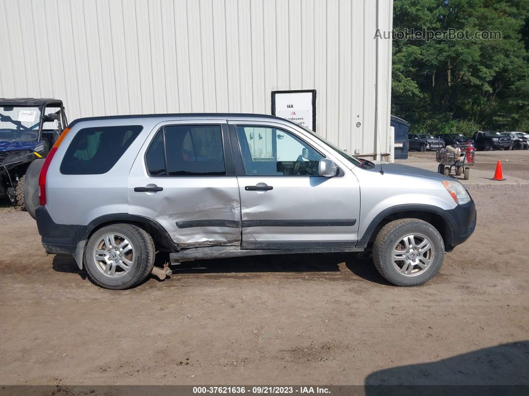 2004 Honda Cr-v Ex Silver vin: SHSRD78864U202565