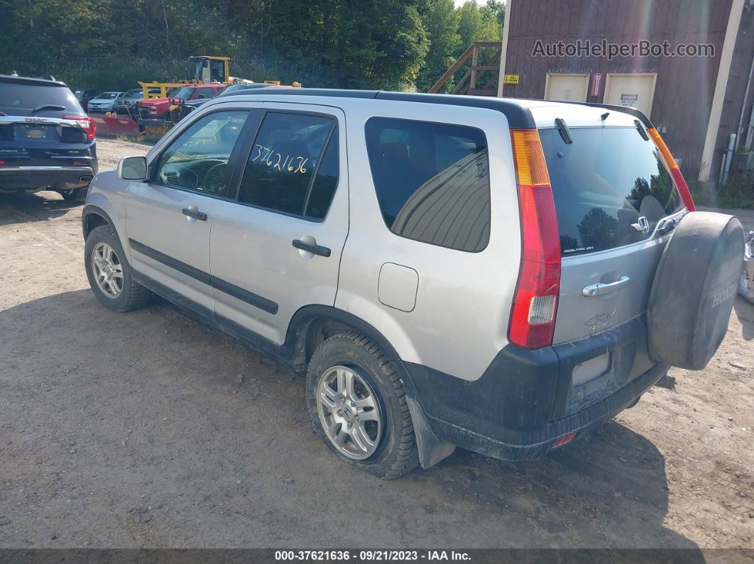 2004 Honda Cr-v Ex Silver vin: SHSRD78864U202565