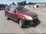 2004 Honda Cr-v Ex Burgundy vin: SHSRD78864U223724