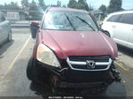 2004 Honda Cr-v Ex Burgundy vin: SHSRD78864U223724