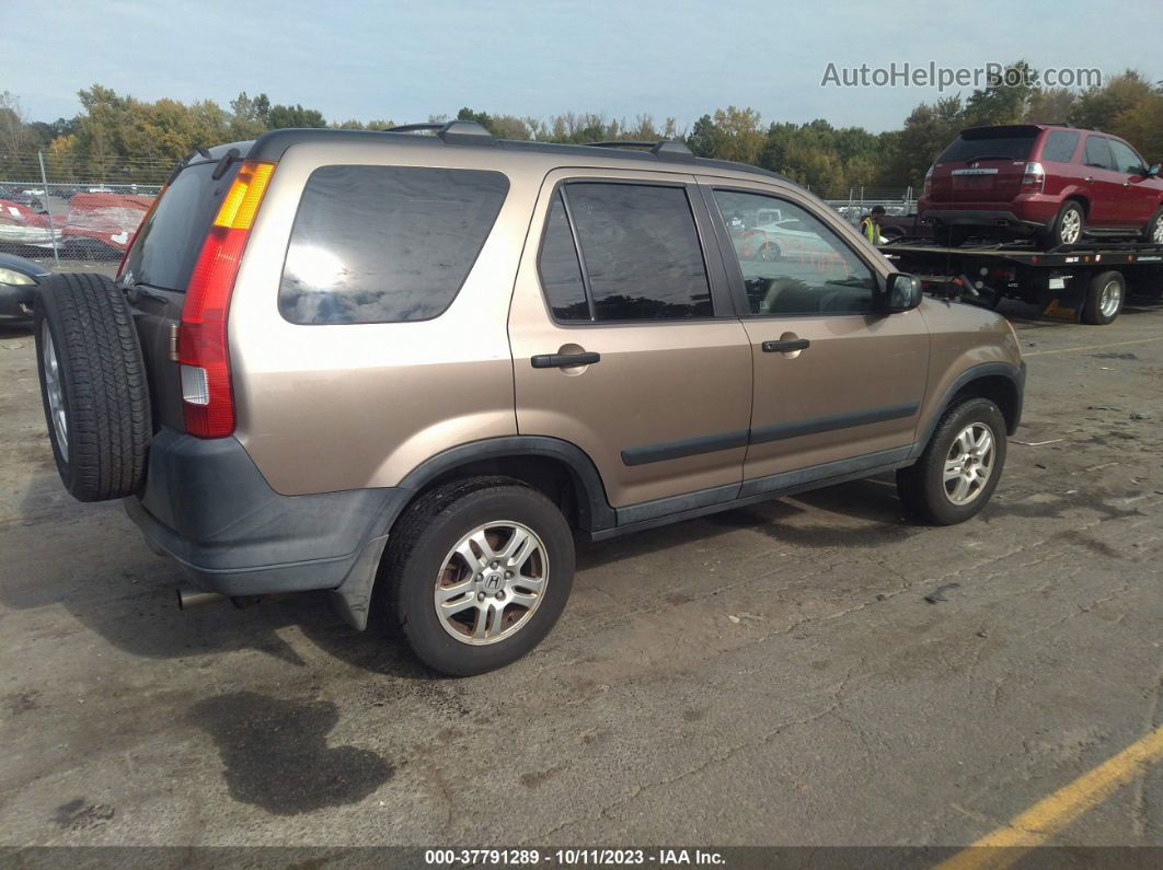 2004 Honda Cr-v Ex Gold vin: SHSRD78864U228325