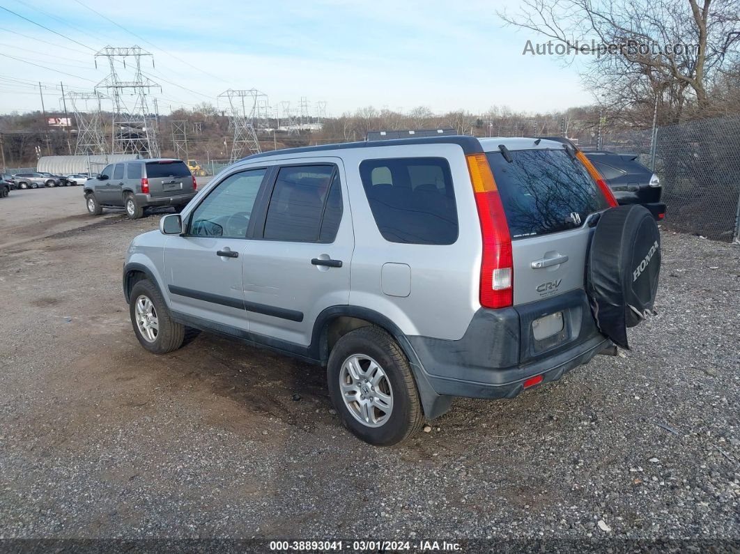 2004 Honda Cr-v Ex Silver vin: SHSRD78864U228910