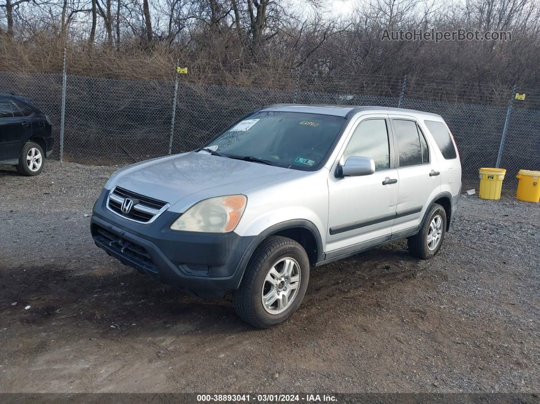 2004 Honda Cr-v Ex Silver vin: SHSRD78864U228910