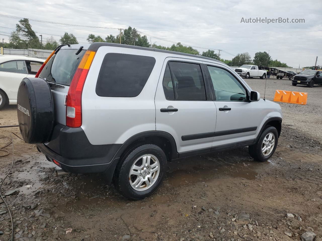 2004 Honda Cr-v Ex Серебряный vin: SHSRD78864U242709