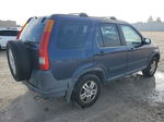 2004 Honda Cr-v Ex Blue vin: SHSRD78864U258733