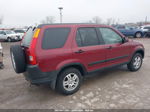 2004 Honda Cr-v Ex Red vin: SHSRD78874U209217