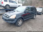 2004 Honda Cr-v Ex Black vin: SHSRD78874U221366