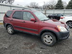 2004 Honda Cr-v Ex Red vin: SHSRD78874U225885