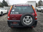 2004 Honda Cr-v Ex Red vin: SHSRD78874U225885