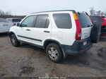 2004 Honda Cr-v Ex White vin: SHSRD78884U219383